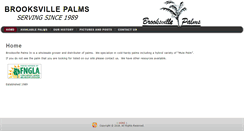 Desktop Screenshot of brooksvillepalms.com